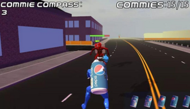 Pepsi Man VS The Red Menace Image