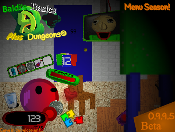 Baldi's Basics (Plus) Dungeons 0.9.9.5 Game Cover