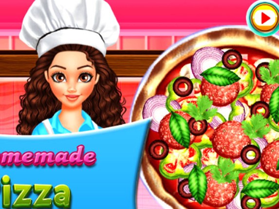 HOMEMADE PIZZA COOKING Game Cover