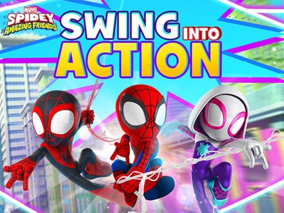 Spidey and his Amazing Friends: Swing Into Action! Game Cover