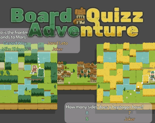 Board Quizz Adventure Game Cover