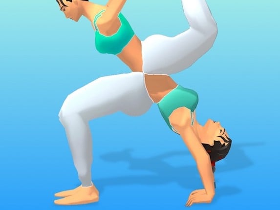 Couple Yoga 3D Game Cover