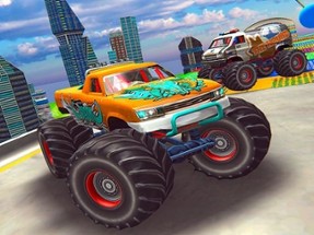Crazy Monster Jam Truck Race Game 3D Image