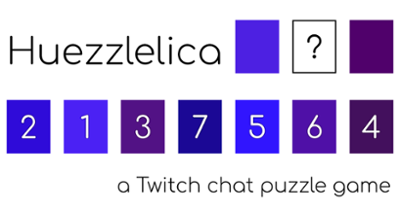 Huezzlelica: a Twitch chat puzzle game Image