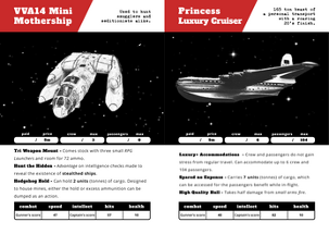 Miniships for Mothership RPG Image