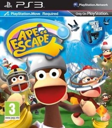 PlayStation Move Ape Escape Game Cover