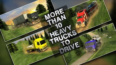 Big Truck Parking Mania 2017: Real Offroad Driving Image