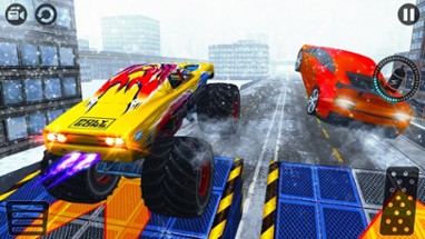 Crazy 4x4 Monster Truck Racer 2017-Stunt Racing 3D Image