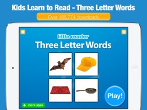 Kids Learning to Read - Little Reader CVC Words Image