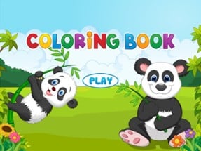 Panda Coloring Book - Painting Game for Kids Image