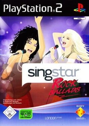 SingStar: Rock Ballads Game Cover