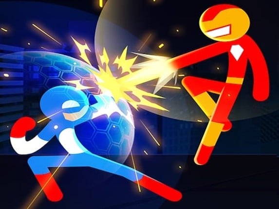 Stickman Heroes Fight Game Cover