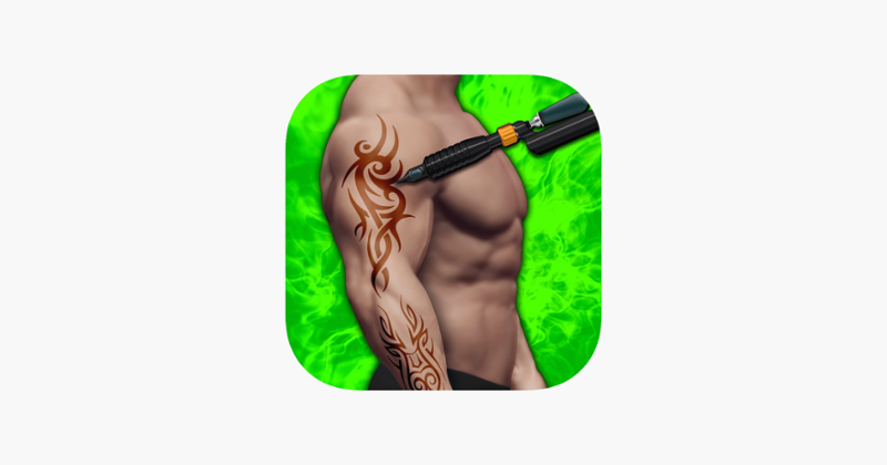 Tattoo Design 3D : Tattoo Artist Salon Game Game Cover