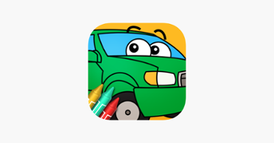 Trucks Coloring Book Image