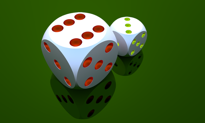 Dice 3D - physics engine powered dice for the next game night Game Cover