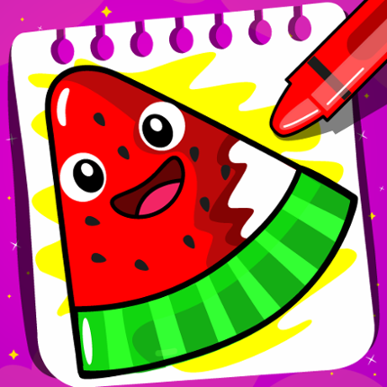 Fruits Coloring- Food Coloring Game Cover