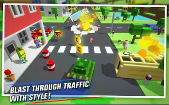 Crossy Brakes: Blocky Road Fun Image