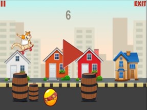 Rat on Skateboard jump Games - Fun Game For Free Image