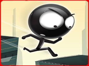 Stickman Roof Runner Image