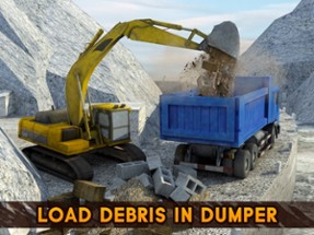 Big Rig Excavator Crane Operator &amp; Offroad Mining Dump Truck Simulator Game Image