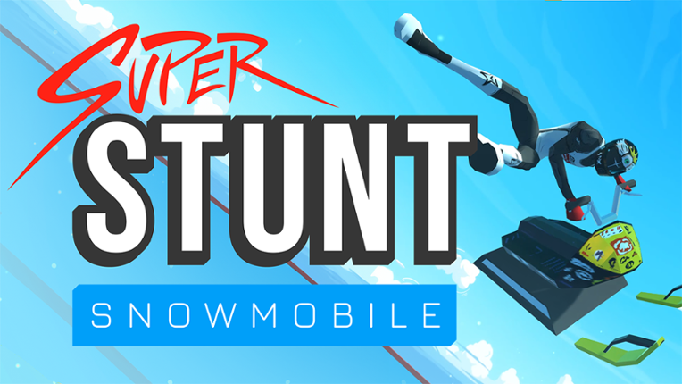 SuperStunt Snowmobile Game Cover