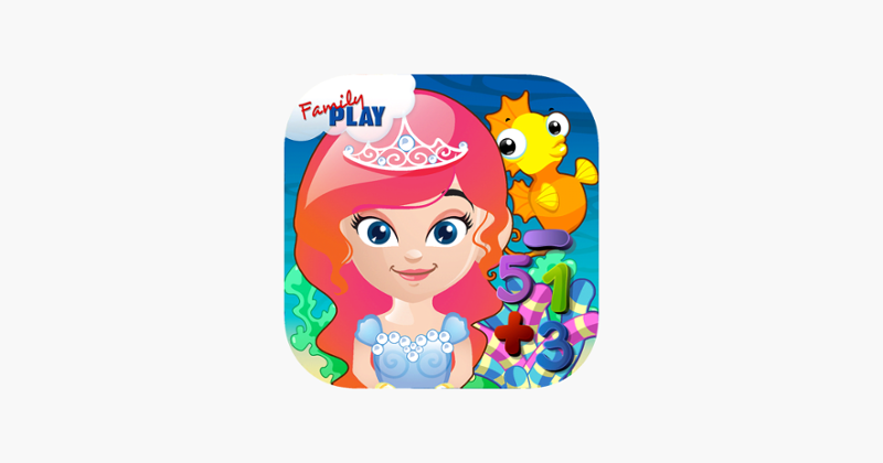 Mermaid Princess Math for Kids Game Cover