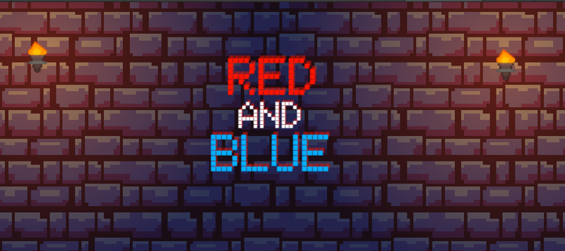 Red and Blue Game Cover