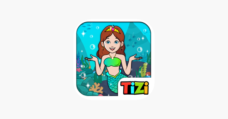 Tizi Town Little Mermaid Games Game Cover
