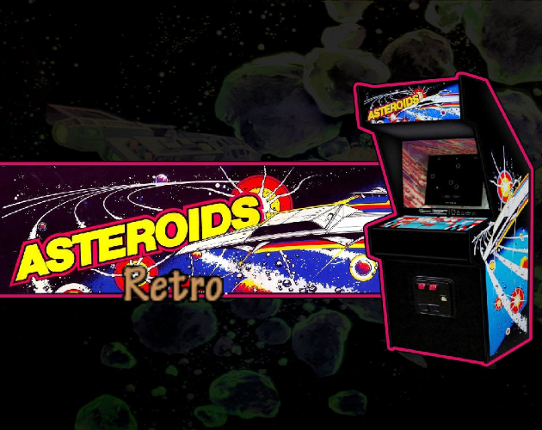 Asteroids-Retro Game Cover