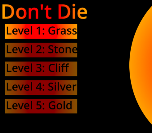 Don't die Game Cover