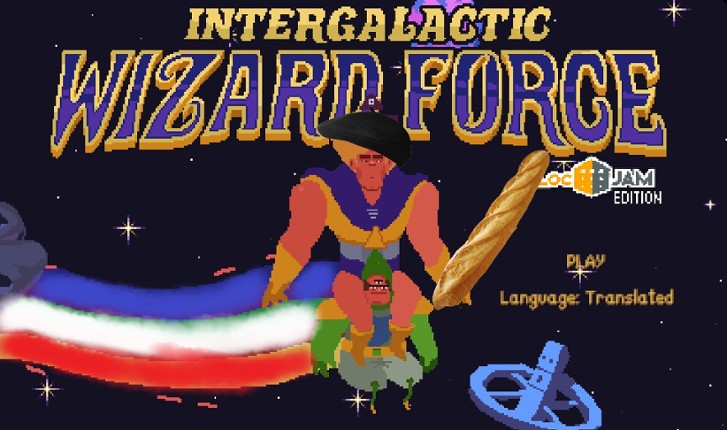 Intergalactic Wizard Force - en français de l'ESPACE [Space-French] Game Cover