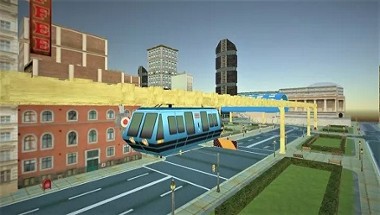 Sky Train Simulator : Euro Elevated Train Driving 2020 Image