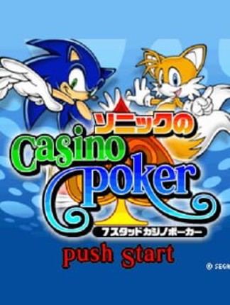 Sonic's Casino Poker Game Cover
