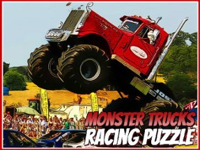 Monster Trucks Racing Puzzle Image