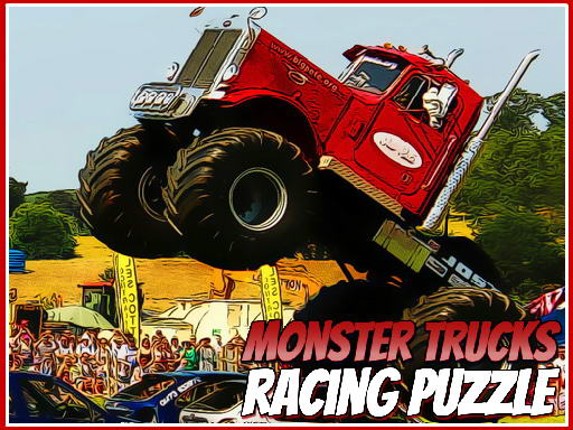 Monster Trucks Racing Puzzle Game Cover