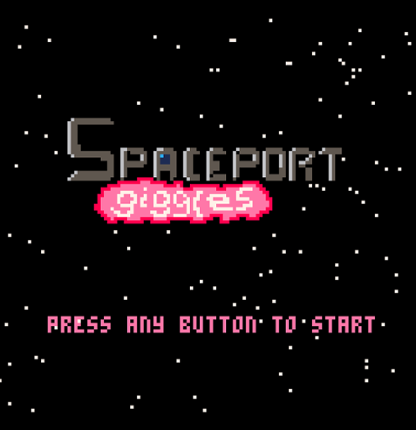 Spaceport Giggles Game Cover