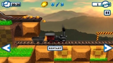 Train Driving Games - Free train games, delivery simulator Image