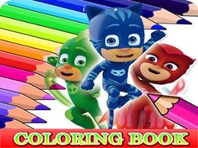 Coloring Book for PJ Masks Image