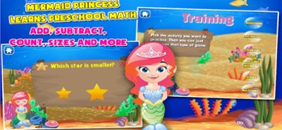 Mermaid Princess Math for Kids Image