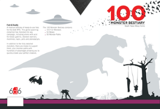 100 Monster Bestiary Image