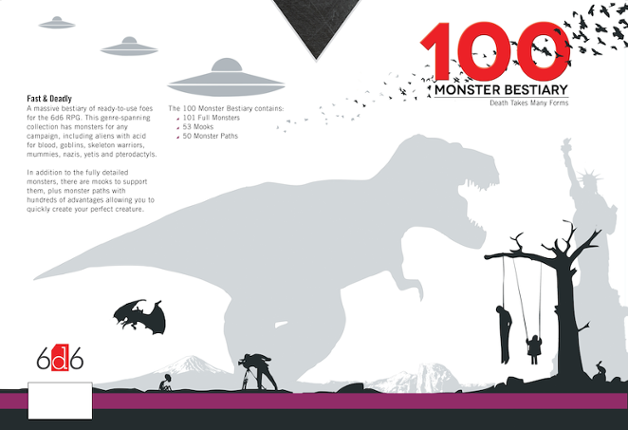 100 Monster Bestiary Game Cover