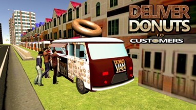 Donut Van Delivery Simulator &amp; Mini Truck Driving Image