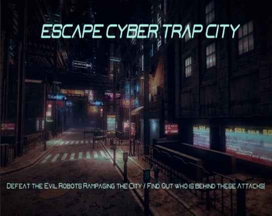 Escape Cyber Trap City Game Cover