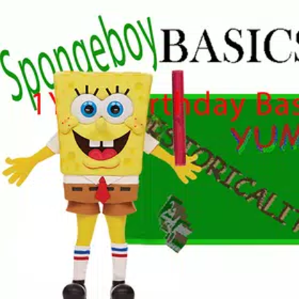 SpongeBob Basics Birthday Game Cover