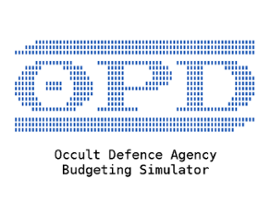 Occult Defence Agency Budgeting Simulator Image