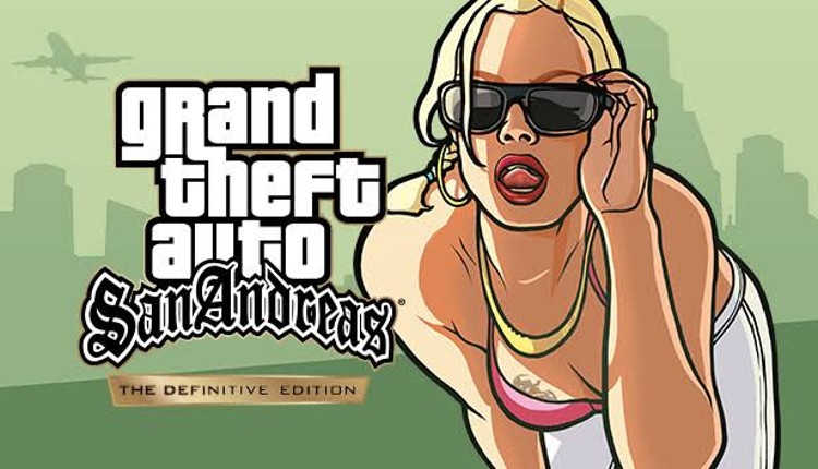 GTA San Andreas Definitive edition Android Game Cover