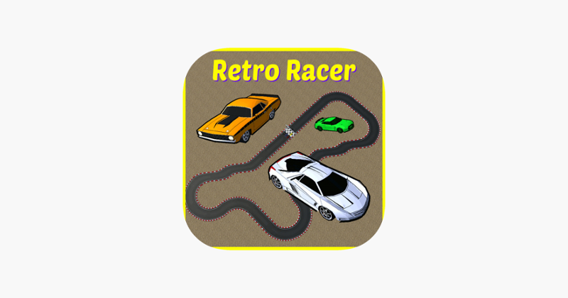 Retro Racer arcade race game Game Cover