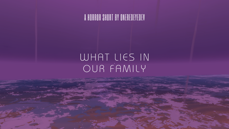 What LIES in Our Family Game Cover