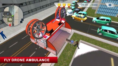 911 Ambulance Rescue Helicopter Simulator 3D Game Image