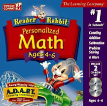 Reader Rabbit Math Adventures Ages 4-6 Image